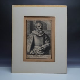 After Anthony van Dyck, Engraving of Martinus Pepyn
