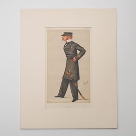 Vanity Fair, Original Chromolithograph on Paper, Alleno