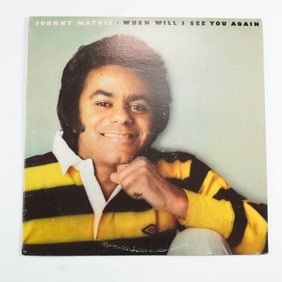 Johnny Mathis, When Will I See You Again Vinyl LP
