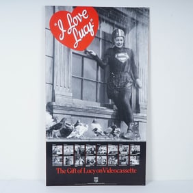 CBS Fox I Love Lucy Promotional Poster, 1989