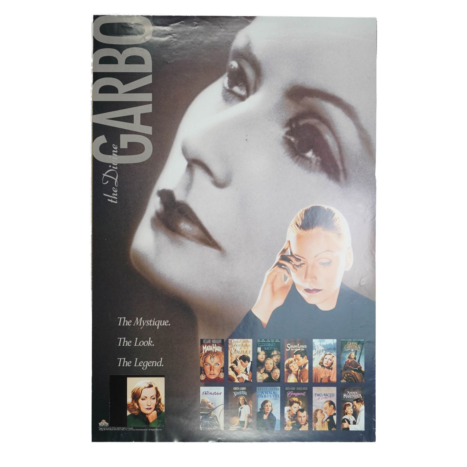 Greta Garbo Poster, The Divine Garbo Collection (1 of 4)