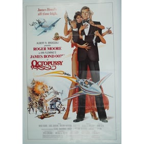 James Bond Octopussy Movie Poster, 1983