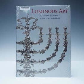 Hardcover Book, Luminous Art: Hanukkah Menorahs of the Jewish Museum