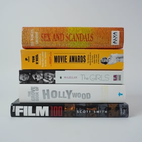 Set of 5 Books on Hollywood, Film, and Scandal