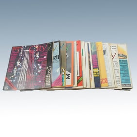 24pc City of San Francisco 1970s Counterculture Magazines