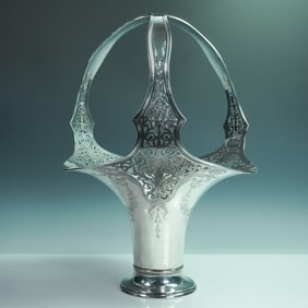 Gorham Sterling Silver Pierced Basket