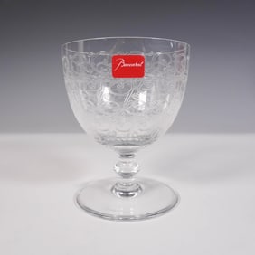 Baccarat Crystal Water Goblet, Rohan
