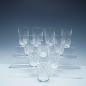 11pc Waterford Lismore Crystal Tumblers