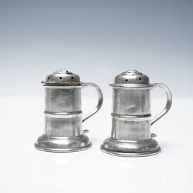 2pc F. Walter Lawrence Sterling Salt and Pepper Shakers (1 of 5)