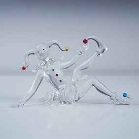 Swarovski Crystal Figurine, Jester, with Box