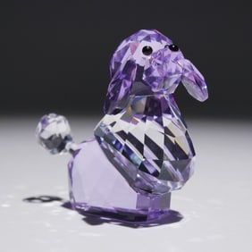 Swarovski Crystal Figurine, Violetta the Poodle