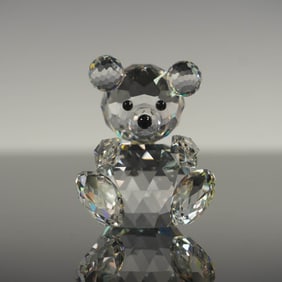 Swarovski Crystal Bear Small Figurine