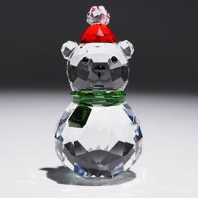 Swarovski Crystal Figurine, Rocking Polar Bear