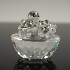 Swarovski Crystal Bird's Nest Figurine