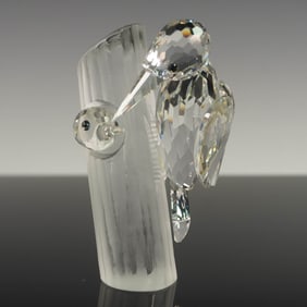 Swarovski Crystal Woodpeckers Figurine, Sharing