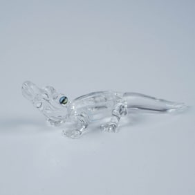 Swarovski Crystal Figurine, Alligator with Original Box