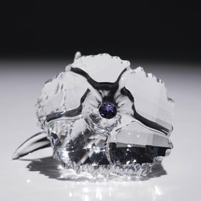 Swarovski Crystal Figurine, Amur Flower