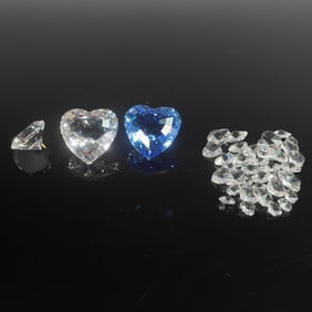 Swarovski Crystal SCS Chaton and Hearts