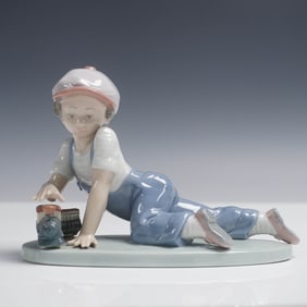 All Aboard 1007619 - Lladro Porcelain Figurine