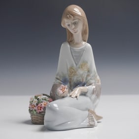 Flower Song 1007607 - Lladro Porcelain Figurine