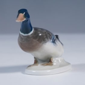 Rosenthal Hand Painted Porcelain Duck Figurine