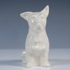 Belleek Porcelain Figurine, Scottish Terrier