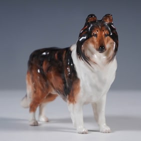 Royal Doulton Porcelain Figurine, Collie Dog HN1058