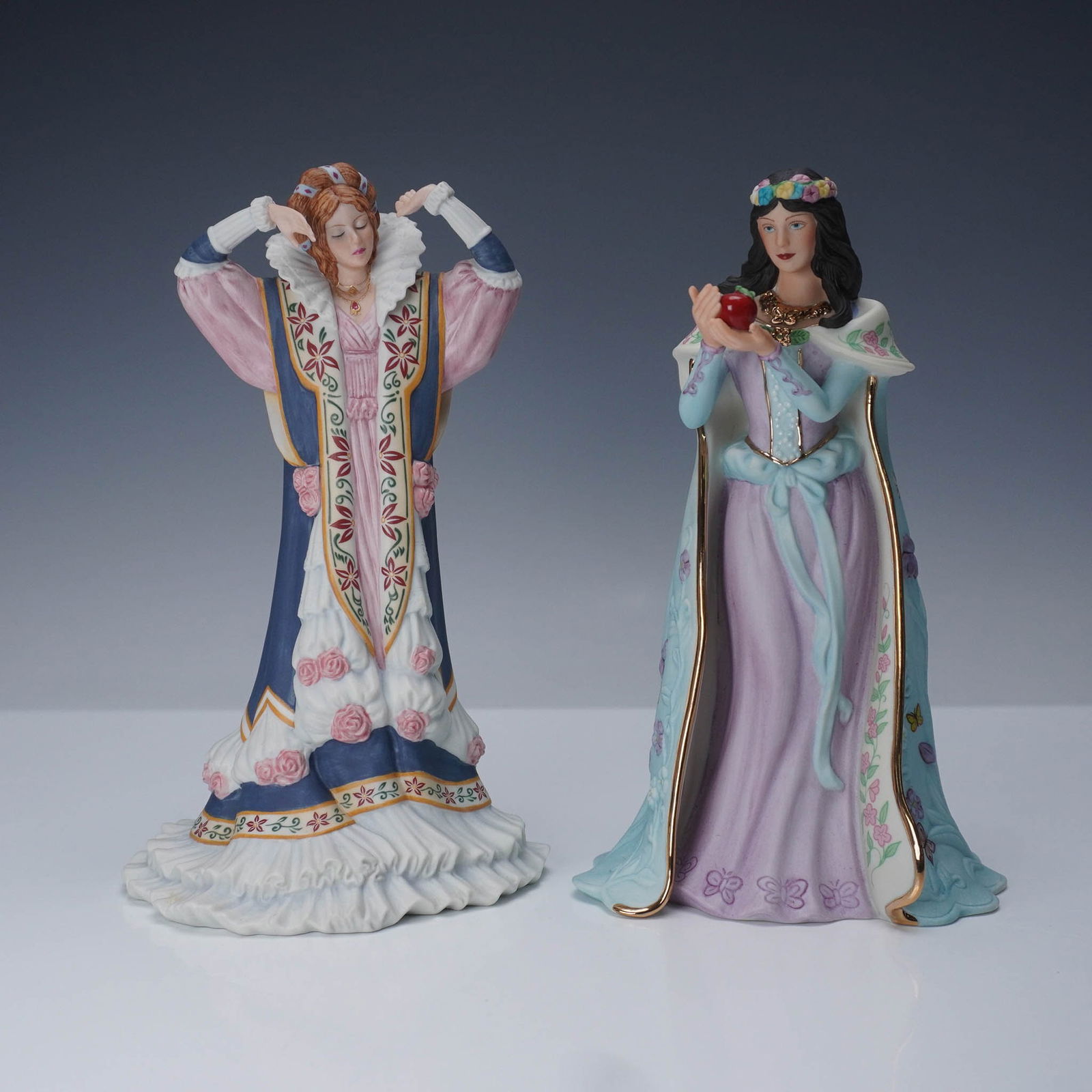 2pc Lenox Figurines, Snow White and Sleeping Beauty (1 of 4)