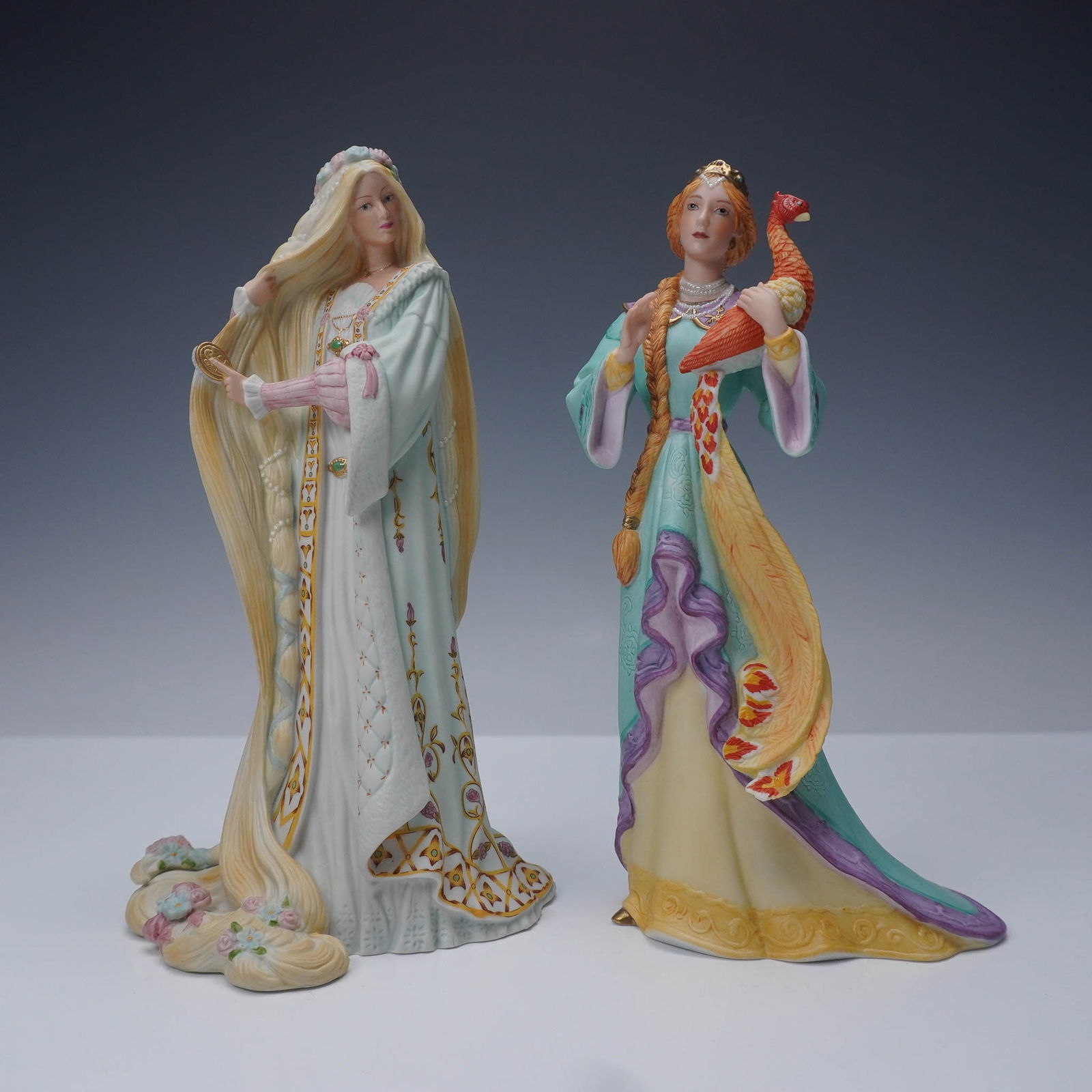 2pc Lenox Porcelain Figurines, Rapunzel and Princess and the Firebird (1 of 4)