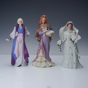 3pc Lenox Figurine Collection, Stardust, Bride, and Princess