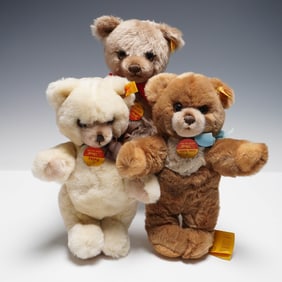 3pc Steiff Bear Lot with Two Jointed Bears