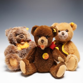 3pc Steiff Teddy Bear Lot with Orsi and Tags