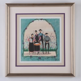 Patricia Buckley Moss, Color Print on Paper, Signed