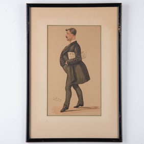 Leslie Matthew Ward (Spy), Antique Color Lithograph on Paper