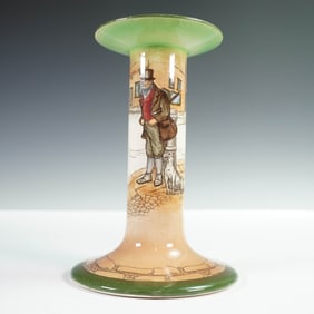 Royal Doulton Dickens Ware Candle Holder, Bill Sykes