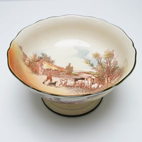 Royal Doulton Seriesware, Rustic England Footed Bowl