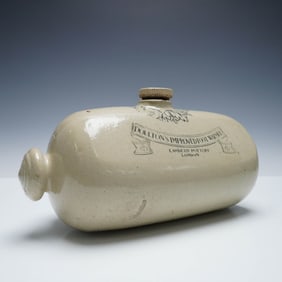 Doulton Lambeth Stoneware Foot Warmer