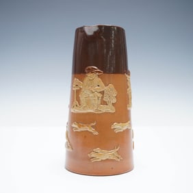 Royal Doulton Stoneware Hunt Scene Relief Jug