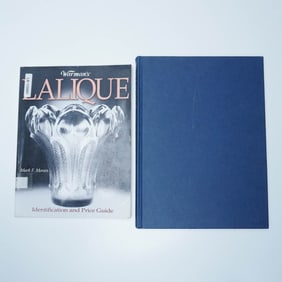 2pc Book Set, Lalique Reference Guides