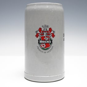 Beck's Deutsches Alpenfest German Beer Stein