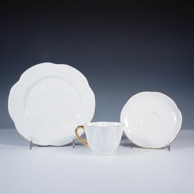 3pc Shelley Fine Bone China Regency Tea Trio Set