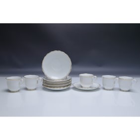 14pc Stanley Bone China Tea Cups and Saucers Set