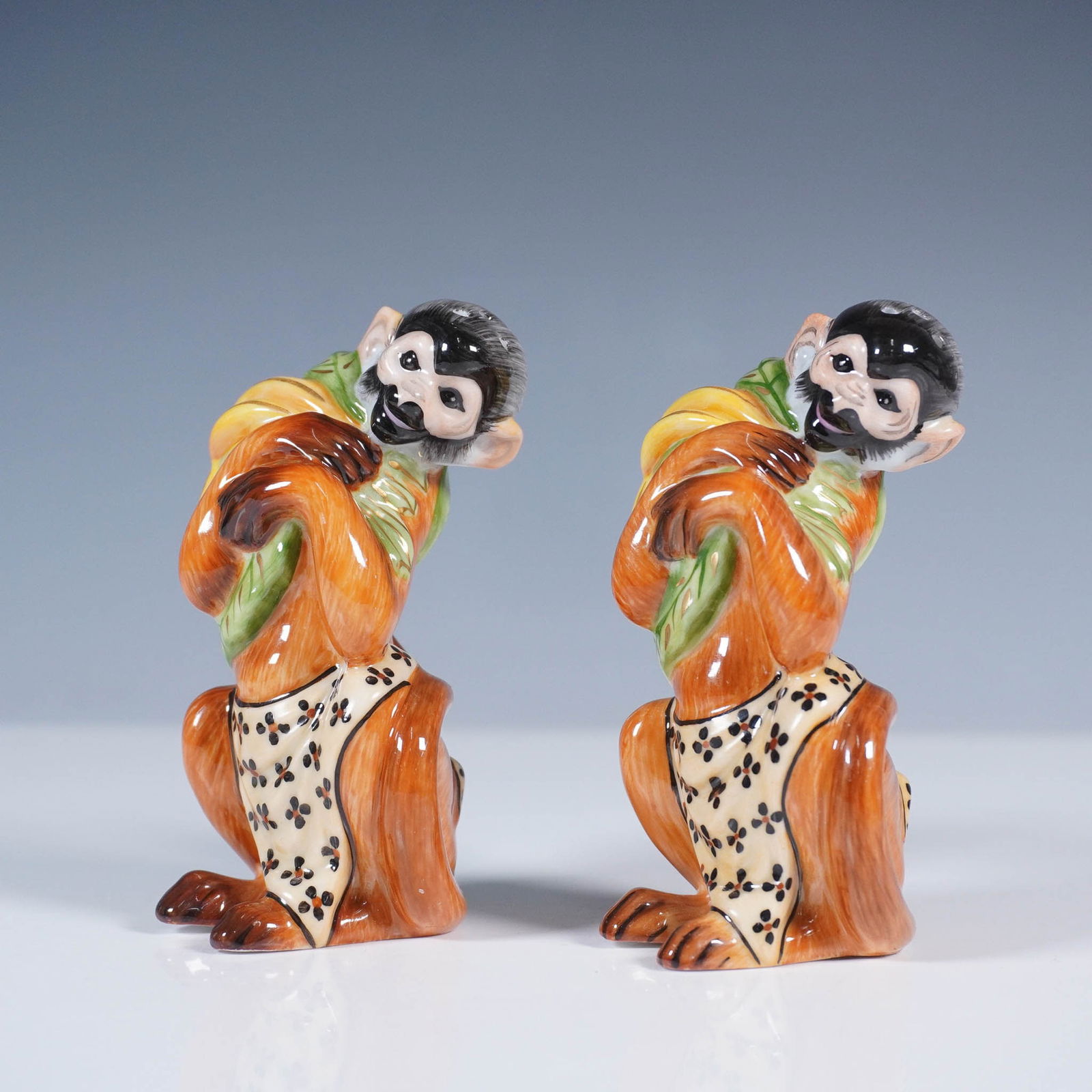 Lynn Chase for Hollohaza Porcelain Shakers, Monkey Business (1 of 5)