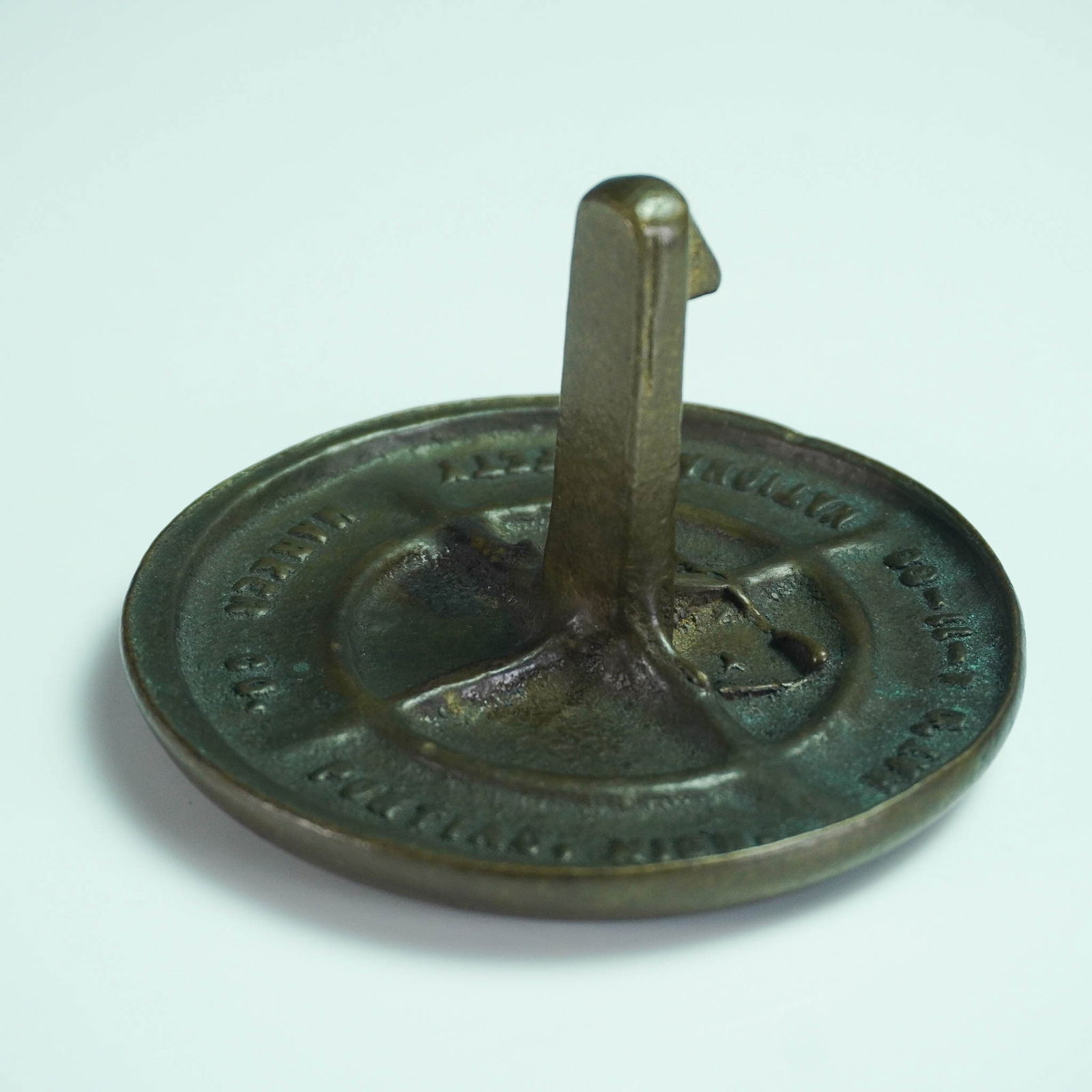 Coca-Cola Brass Side Walk Marker (1 of 4)