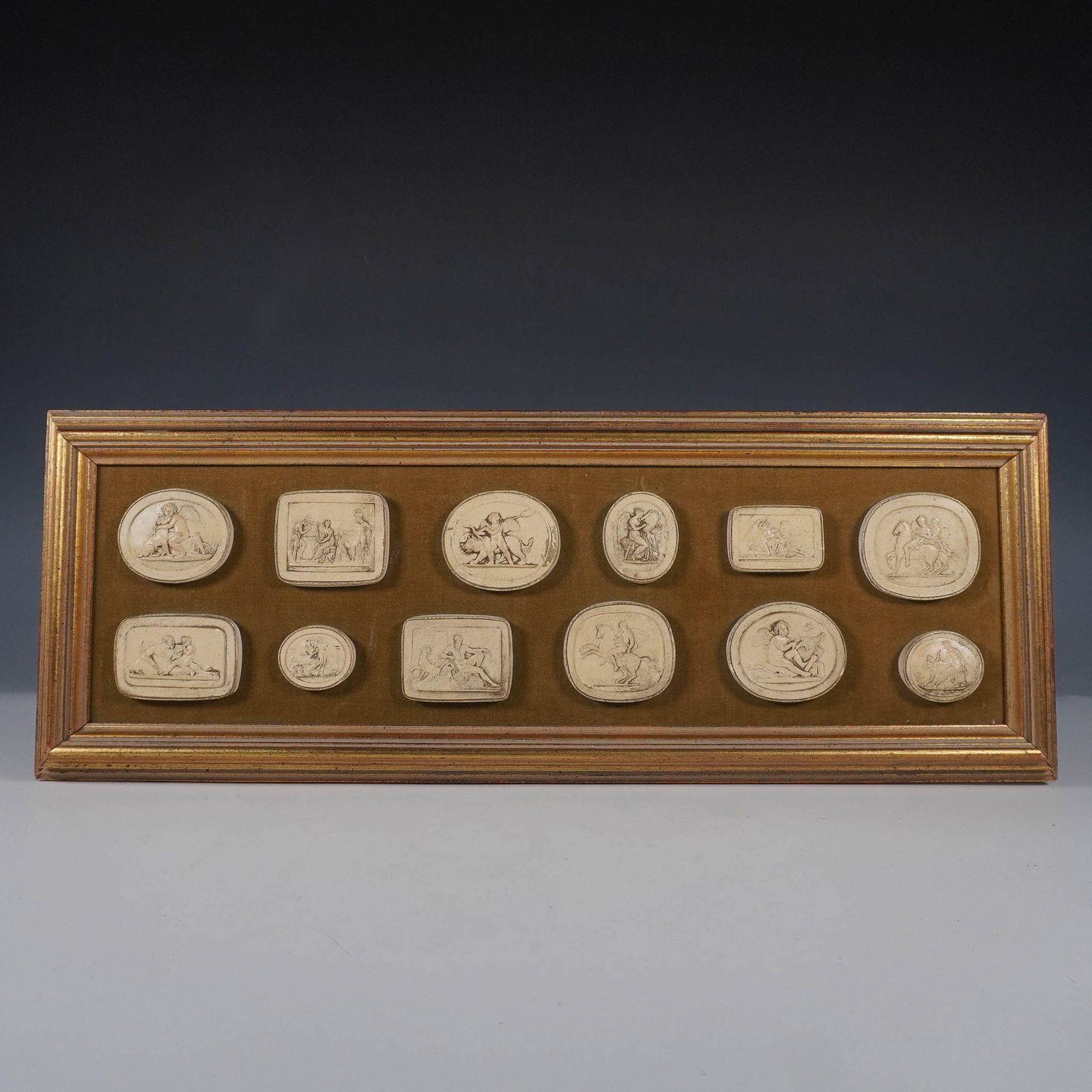 Framed Collection of Classical Intaglios (1 of 3)