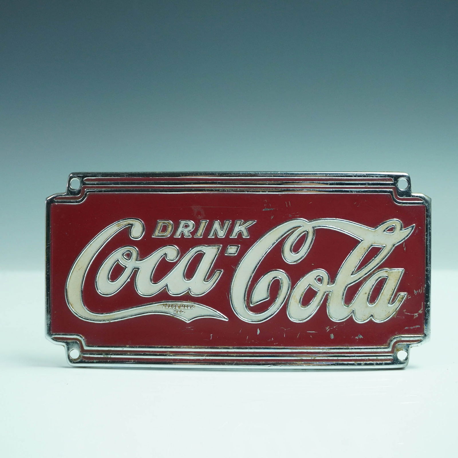 Vintage Coca-Cola Cast Metal Sign (1 of 3)