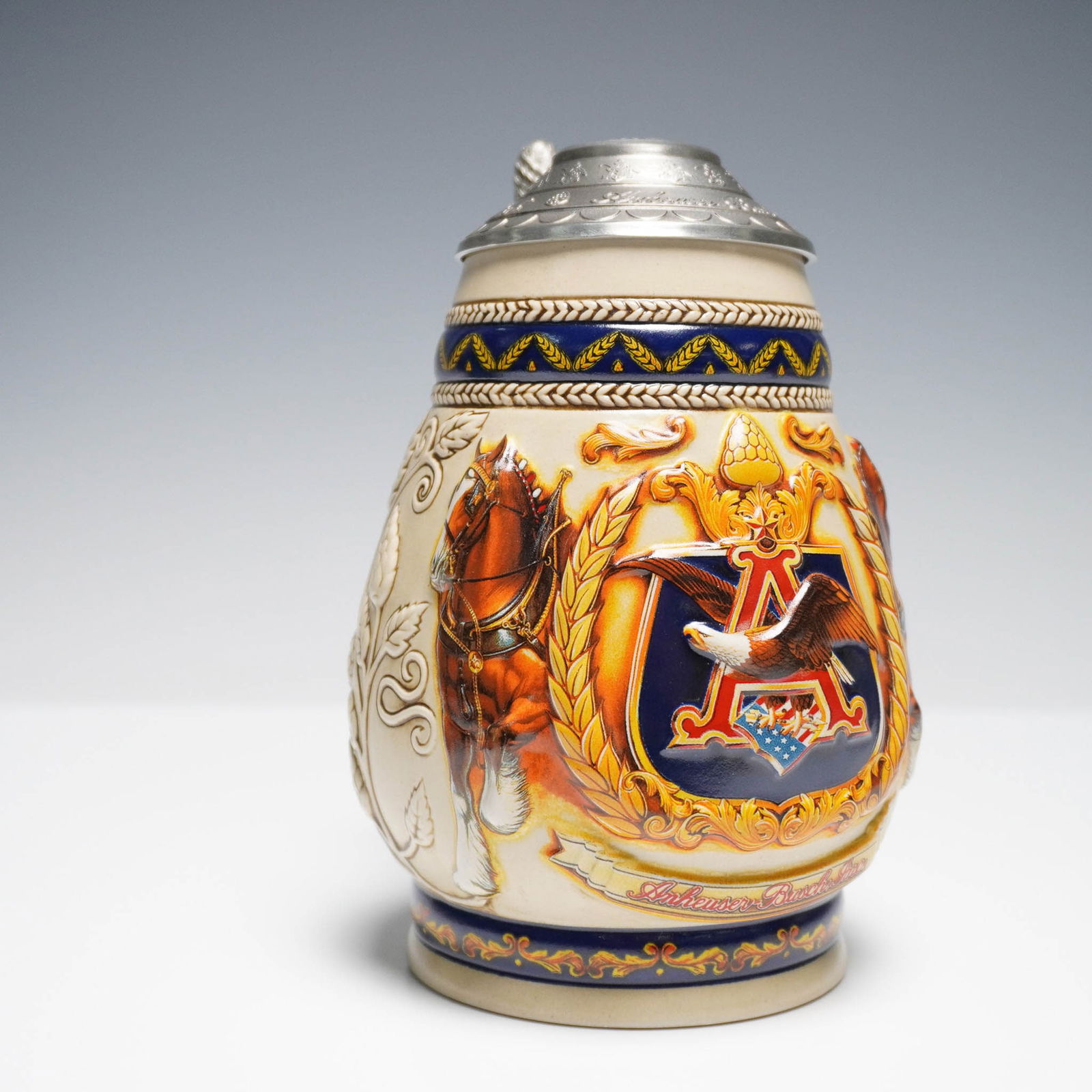 Anheuser-Busch Collectors Club 1997 Membership Stein Pride and Tradition CB (1 of 7)