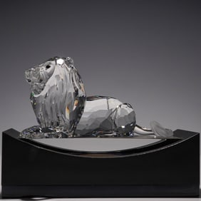 Swarovski Crystal 1995 Annual Edition The Lion Figurine