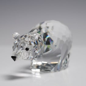 Swarovski Crystal Figurine, Polar Bear