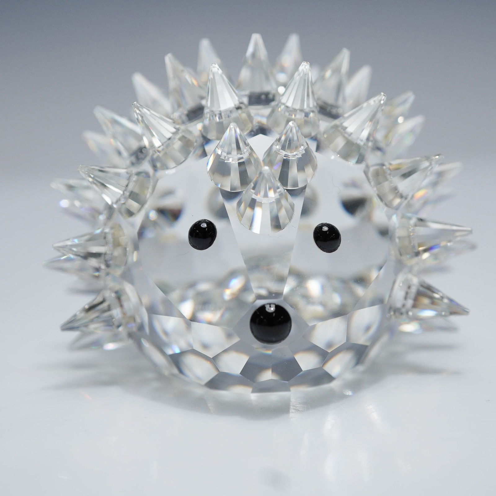 Swarovski Crystal Figurine, Hedgehog Oval Large 013288 (1 of 7)